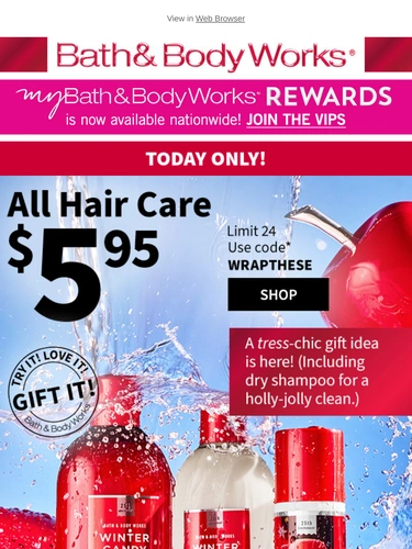 Bath & Body Works Newsletter