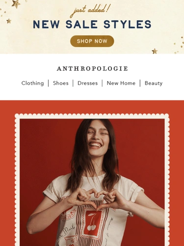 Anthropologie Welcome Series