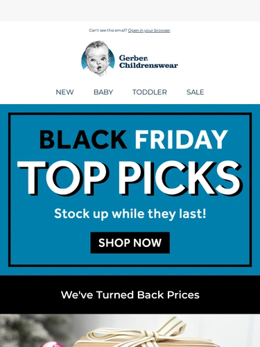 Gerber Childrenswear Newsletter