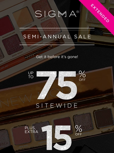 Sigma Beauty Sale Announcement