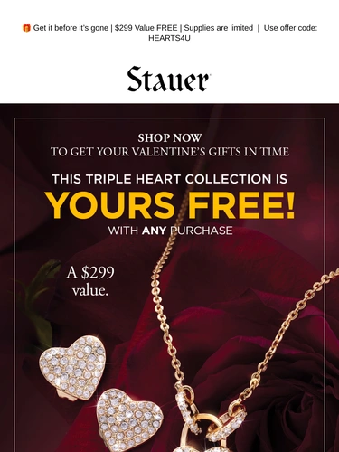 Stauer Sale Announcement