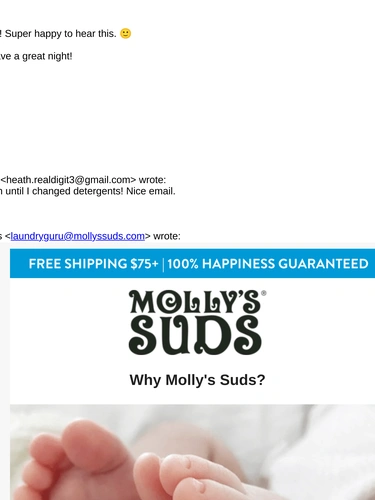 Molly's Suds Newsletter