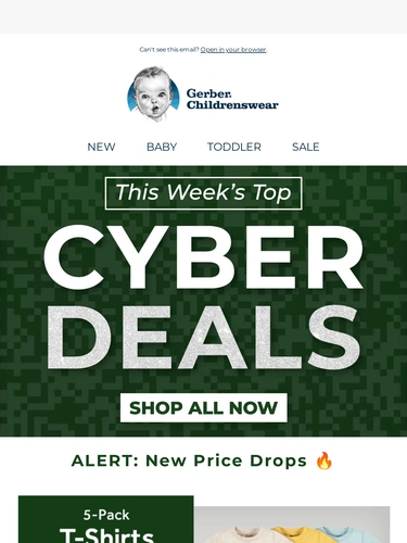 Gerber Childrenswear Newsletter