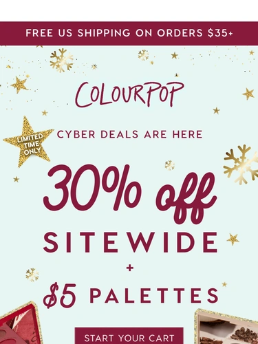 ColourPop Newsletter