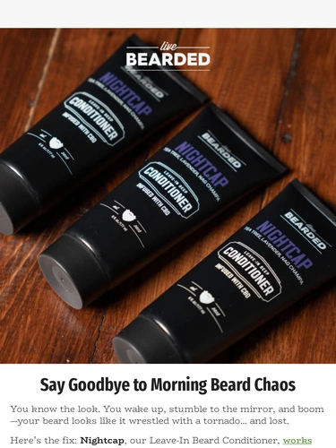 Live Bearded Product Launch