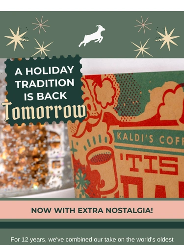 Kaldi's Coffee Newsletter