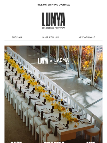 Lunya Newsletter