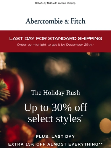 Abercrombie & Fitch Newsletter