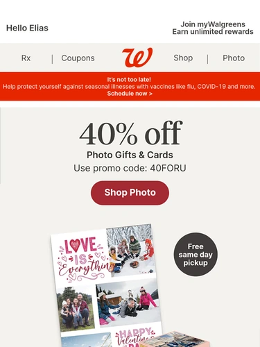 Walgreens Sale Announcement