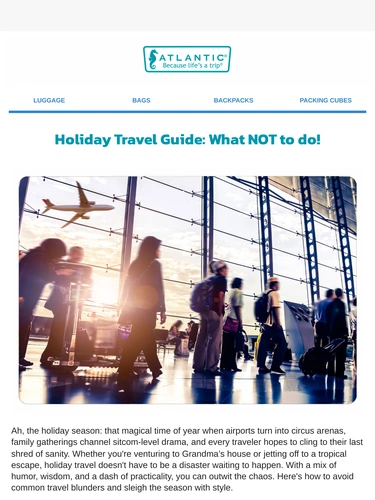 Atlantic Luggage Newsletter