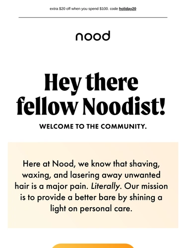 Try Nood Newsletter