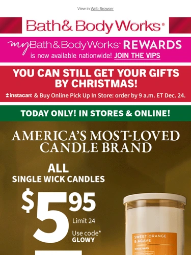 Bath & Body Works Newsletter