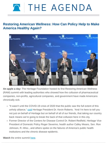 Heritage Foundation Newsletter