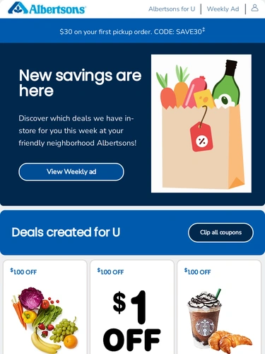 Albertsons Newsletter