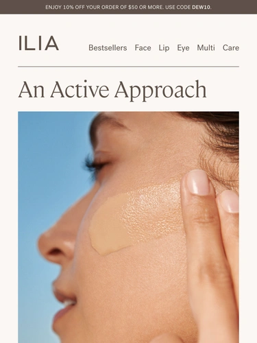 ILIA Beauty Newsletter