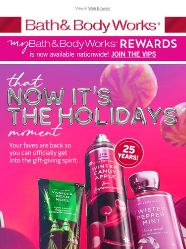 Bath & Body Works Newsletter