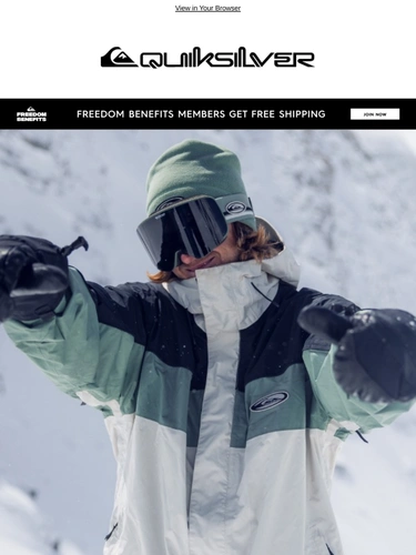 Quiksilver Newsletter