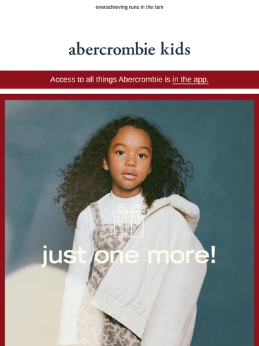 Abercrombie & Fitch Newsletter