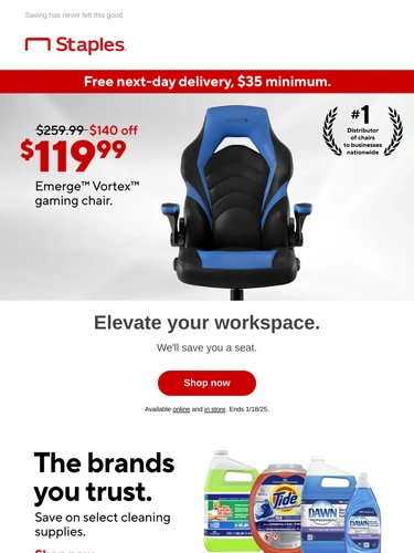 Staples Sale Announcement