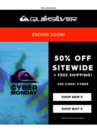 Quiksilver Newsletter