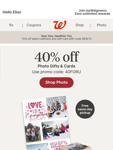 Walgreens Email