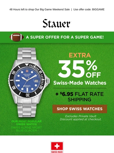 Stauer Sale Announcement
