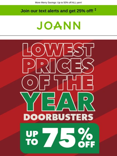 Joann Newsletter