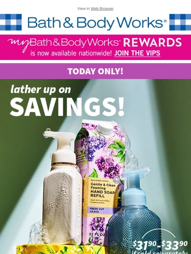 Bath & Body Works Newsletter