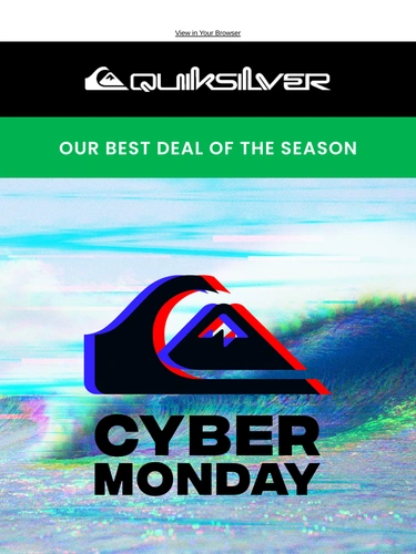 Quiksilver Sale Announcement