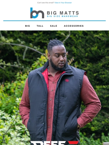 Big Matt's Menswear Newsletter