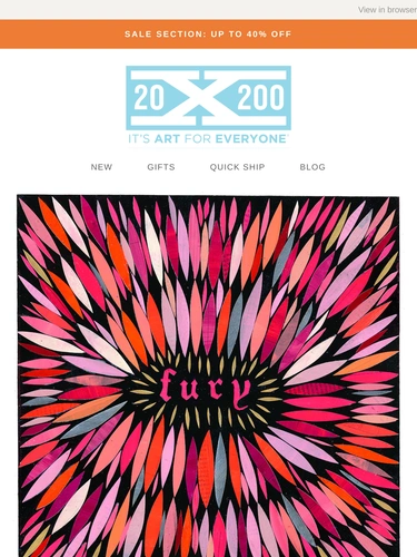 20x200 Newsletter