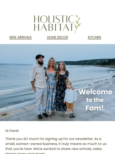 Holistic Habitat Newsletter