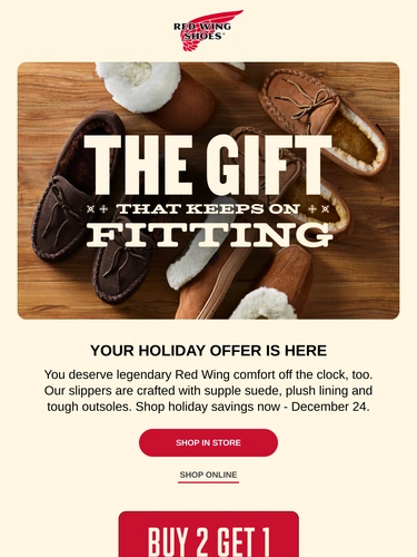 Red Wing Shoes Newsletter