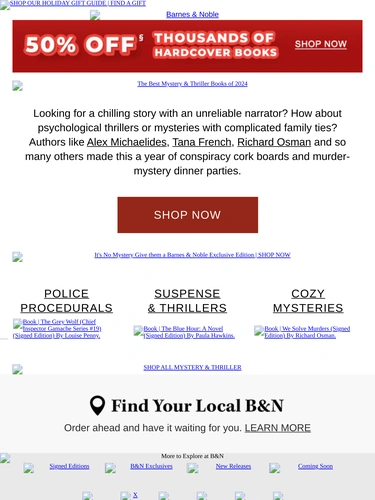 Barnes & Noble Newsletter