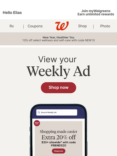 Walgreens Newsletter