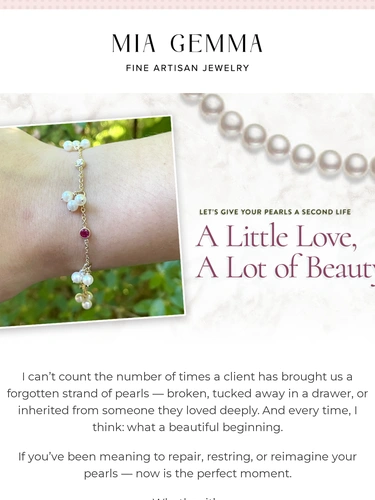 Mia Gemma Newsletter
