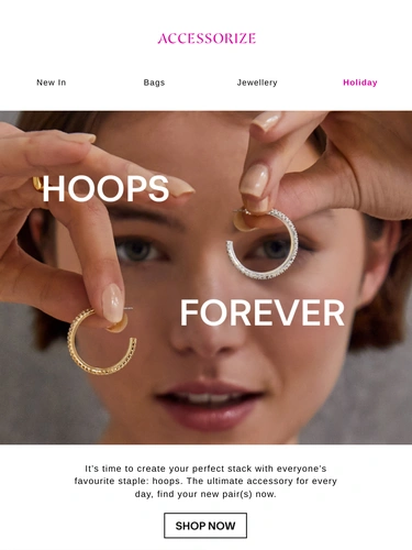 Accessorize Newsletter
