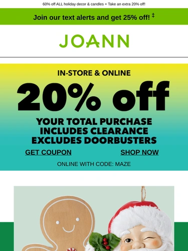 Joann Newsletter