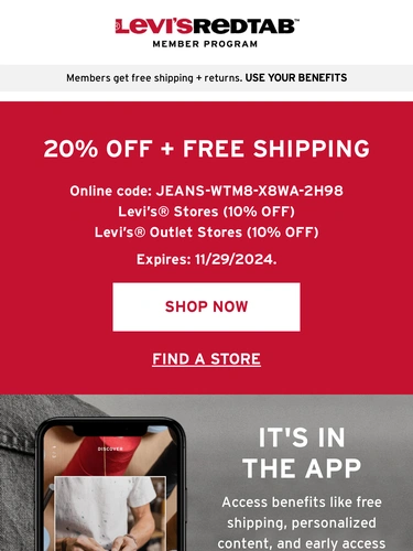 Levi's Newsletter