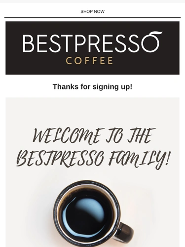 Bestpresso Newsletter