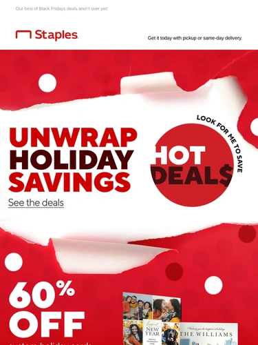 Staples Sale Announcement