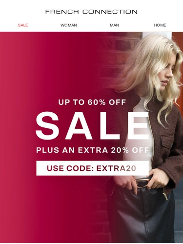 French Connection Sale Announcement
