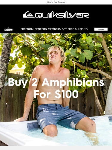 Quiksilver Newsletter