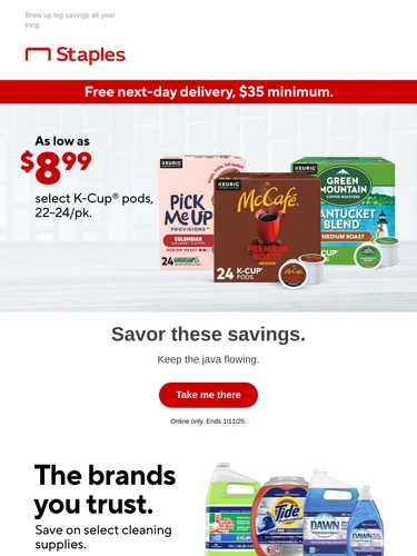 Staples Email