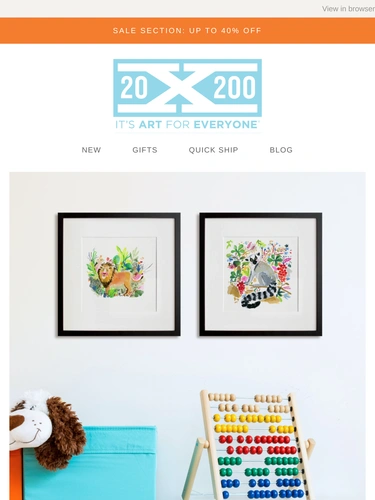 20x200 Newsletter