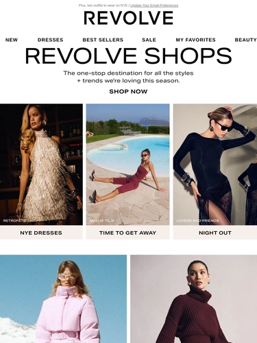 Revolve Newsletter