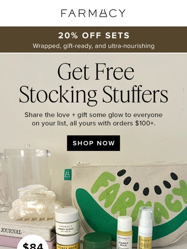 Farmacy Beauty Holiday Campaign