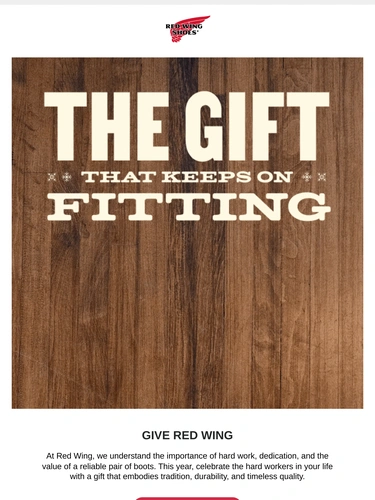 Red Wing Shoes Newsletter