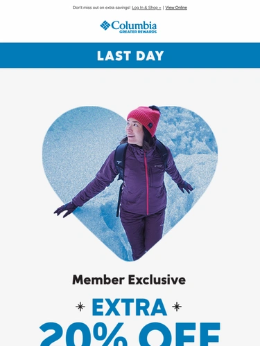 Columbia Sportswear Newsletter