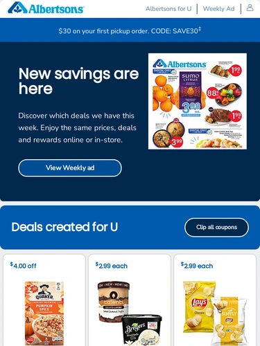 Albertsons Newsletter